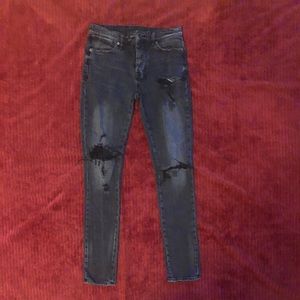 Ksubi Van Winkle- Jungle Patch Black jeans